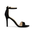 thumbnail image 3 of BLISSFUL STEP Women Ankle Strap Heel Stiletto High Heels Sandals Black 7, 3 of 7