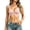 Pink, variant on LIHOFIO Womens Sports Bras Solid Color Front Hook Thin Cotton Fixed Cup Wireless Elderly Back Bra