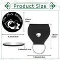 thumbnail image 2 of Penguin Pocket Hug Token Long Distance Relationship Keepsake Token Double Sided Pocket Token Commemorative Coin Sign with PU Keychain for Friends Women Friendship Thoughtful Gift 1.2Inch, 2 of 9