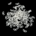 thumbnail image 2 of Rongfmy 100x Plastic Pearl Bow Cabochons Embellishment For Wedding Craft Cardmaking, 2 of 8