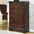thumbnail image 2 of Bowery Hill Wood Warm Dark Brown Chest Rectangular 48.38"H Unassembled, 2 of 2