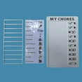 thumbnail image 3 of RV Checklist Mémo Plastic Board Portable Checklist Note Board Tous les Jours pour Faire Liste Notepad Memo Board My Cores List, 3 of 6