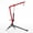 Red, variant on 1000 Lbs Hydraulic Hitch Truck Crane - 360° Swivel Boom, 3-Pos Load Capacity for Farm/Construction
