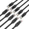 thumbnail image 1 of Cable Ethernet JARNHNG Cat 6 de 20 pies y 10 Gbps para interiores y exteriores, negro, 1 of 7