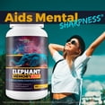 thumbnail image 5 of Elephant Memory Hack - Our Best Brain Supplement for Mental Alertness, Memory, Focus, & Concentration - Daily Brain Booster Supplement - Focus Iq Memo Boost Mental Clarity and Focus Supplements, 5 of 7