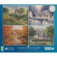 thumbnail image 2 of Rompecabezas Ceaco Thomas Kinkade Seasons 500 piezas x4, 2 of 9