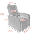 thumbnail image 7 of Mornei Elastic Sofa Cover Armchair Cover Stretchable Antiscratch for Storage and Moving black, 7 of 7