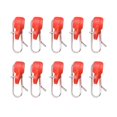 thumbnail image 3 of Bgsha 10 Pcs clip d'Appât en Acier Inoxydable pour Pêche en Mer, 3 of 9