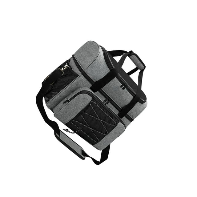 ZLight Sac pour Balles de Quilles Robuste Polyvalent Professionnel Fourre-Tout de Quilles pour Femmes Hommes Gris Gris 43x22x32cm