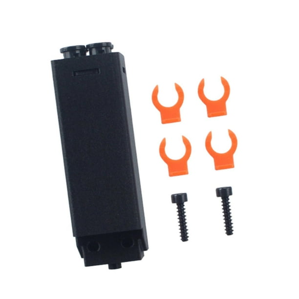 Concentrador de filamentos para impresora 3D, accesorios de impresión 3D, repuesto versátil, fácil instalación con clips y tornillos para 3