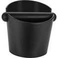 thumbnail image 1 of Espresso Knock Box, Shock-Absorbent Durable Barista Style, Removable Knock Bar & Non-Slip Base, Perfect Under Espresso Machines for Home And Commercial Use (Compact Size, Rubber Bar), 1 of 4