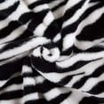 thumbnail image 6 of Zebra Black and White Soft Warm Throw Animal Printed Flannel Fleece Bed Blanket Bedding, 6 of 7