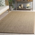 thumbnail image 2 of SAFAVIEH Natural Fiber Maksim Border Area Rug, Natural/Beige, 8' x 10', 2 of 11