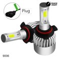 thumbnail image 1 of 2Pcs S2 H1 H3 H4 H7 H8 H9 H11 9005 9006 9012 H13 9007 9004 coche LED luz de cabeza, 1 of 4