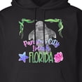 thumbnail image 3 of Inktastic Panama City Beach Florida Cute Swimming Manatee Adult Hoodie Sweatshirt, 3 of 4
