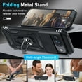 thumbnail image 2 of MYKOMI Phone Case Compatible with Google Pixel 9 Pro XL Built in Slide Camera Lens Cover+Screen Protector+Finger Ring Holder Kickstand,Heavy Duty Shockproof Full Body Protective Phone Cover, 2 of 8