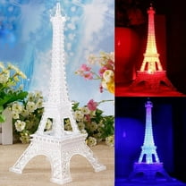 Eiffel Tower Light Colorful Nightlight Birthday Gift Decorative Button Lamp