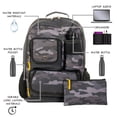 thumbnail image 4 of Ensemble Sac à Dos Jetstream 3 Pièces avec Trousse Scolaire et Bouteille d'Eau, 4 of 10