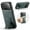 Green, variant on Case Designed for iPhone 17 Pro, Classic PU leather Kickstand & Hand Grip, Support Magnetic Car Mount Shockproof Protective Ultra Slim Back Case Cover for iPhone 17 Pro, Green