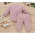 thumbnail image 3 of EIMELI Toddler Baby Boy Girl Fall Clothes Romper Tops Pants Set Outfit, 3 of 6