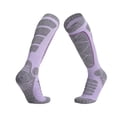 thumbnail image 4 of Calcetines de esquí de tubo largo para mujer, calcetines para deportes al aire libre, senderismo, parte inferior de toalla de tubo largo, absorben el sudor y mantienen el calor del mismo tamaño, 4 of 5