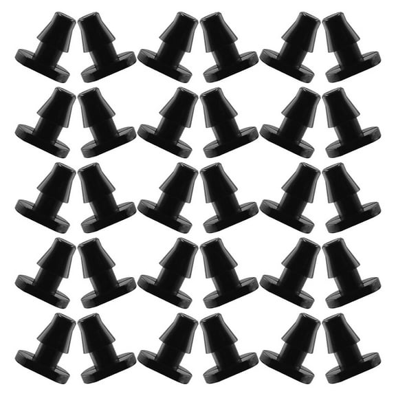 Raindrops  150 Pcs Tubing End Plug Plant Watering Device Drip Irrigation Pipe