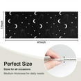thumbnail image 5 of Black White Cat Moon Star Pattern Kitchen Rug Mat,Kitchen Runner Rugs Non Skid Washable,Decorative Kitchen Floor Mats for Kitchen,Sink,Laundry,17"X47", 5 of 5