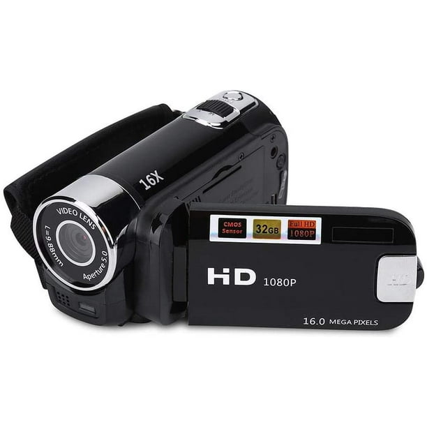 Caméra vidéo portable Caméscope Photographie Numérique Full Hd 1080p  Caméscopes Lcd Écran Pour Vidéo