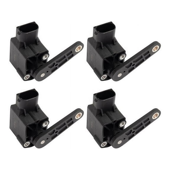 Suspension Ride Height Sensor Set 4 Piece Set - Compatible with 2007 - 2012 Mercedes-Benz GL450 2008 2009 2010 2011