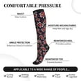 thumbnail image 2 of Pofeuu Ladybug Print Compression Socks for Women & Men Circulation - Best Support for Nurses,Running,Athletic,Sports, 2 of 7