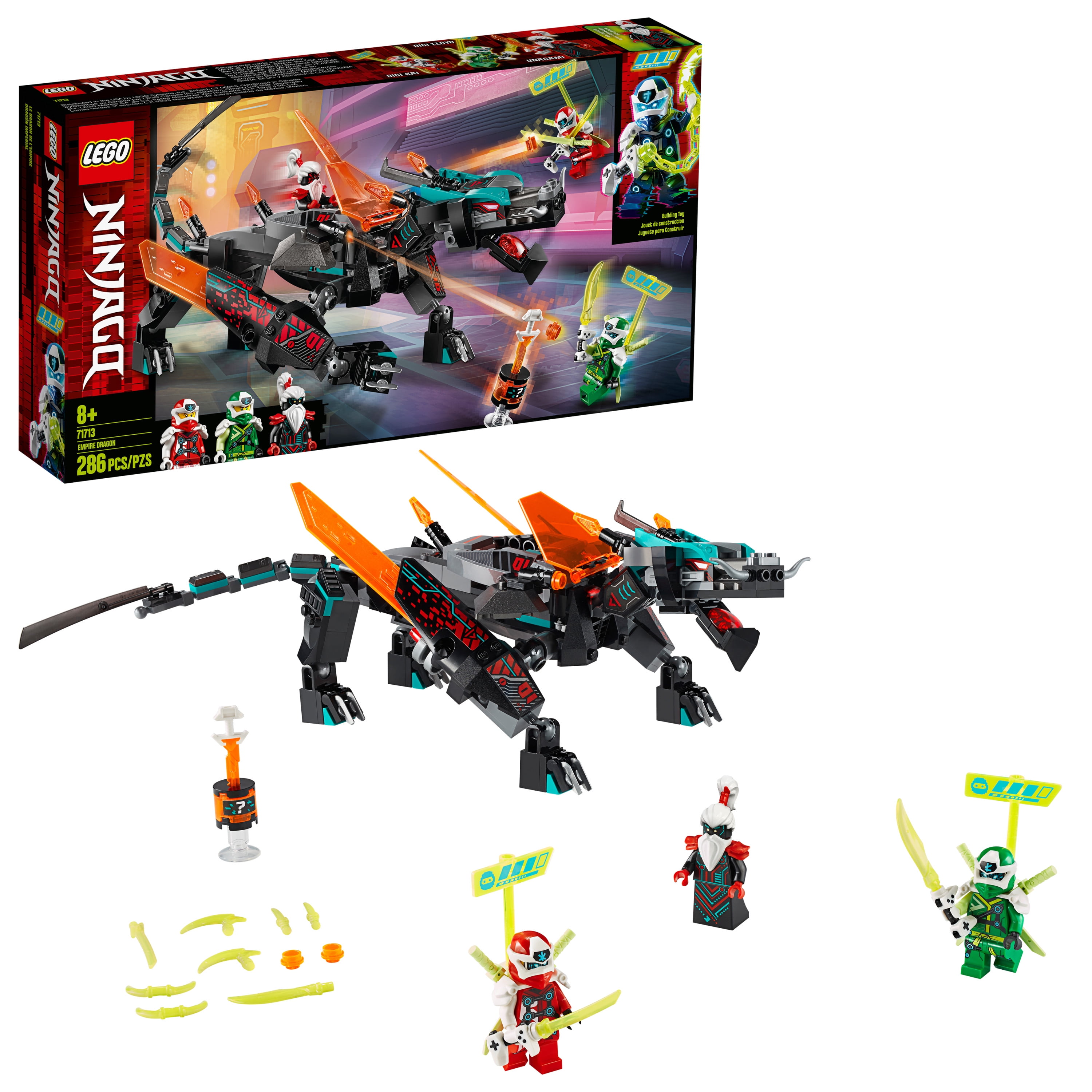 LEGO NINJAGO Empire Dragon 71713 Ninja Hero Building Toy Ages 8 and up (286 Pieces)