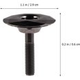 thumbnail image 2 of 1 pieza Tapa superior de la barra de dirección Tapa de aluminio con tornillo para MTB Carretera Bicicleta de montaña（Plateado）, 2 of 5