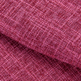 thumbnail image 2 of IM Lashes Square Throw Pillow Cover Solid Linen Decorative Cushion Covers Pillowcase Home Decor for Sofa Couch Bed Chair, 18x18innch/45x45cm, Rose Red, 2 of 7