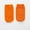 Orange, variant on BRGZLK Kids Floor Socks Anti Slip Solid Color Short Socks Breathable Cotton Socks Boys Girls Winter Warm Cozy Socks Orange 12 Years