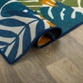 thumbnail image 5 of World Rug Gallery Contemporary Floral Border Indoor/Outdoor Area Rug - MULTI 5' X 7', 5 of 9