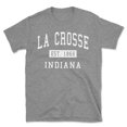 thumbnail image 1 of La Crosse Indiana Classic Established Men's Cotton T-Shirt, 1 of 1