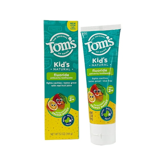 Flash Deals! Eguiwyn Toms Toothpaste of Kids' Toothpaste Natural & for Children's Oral