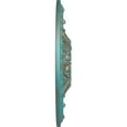 thumbnail image 4 of Ekena Millwork 26"OD x 3"P Tristan Ceiling Medallion (Fits Canopies up to 5 1/2"), Hand-Painted Copper Green Patina, 4 of 5