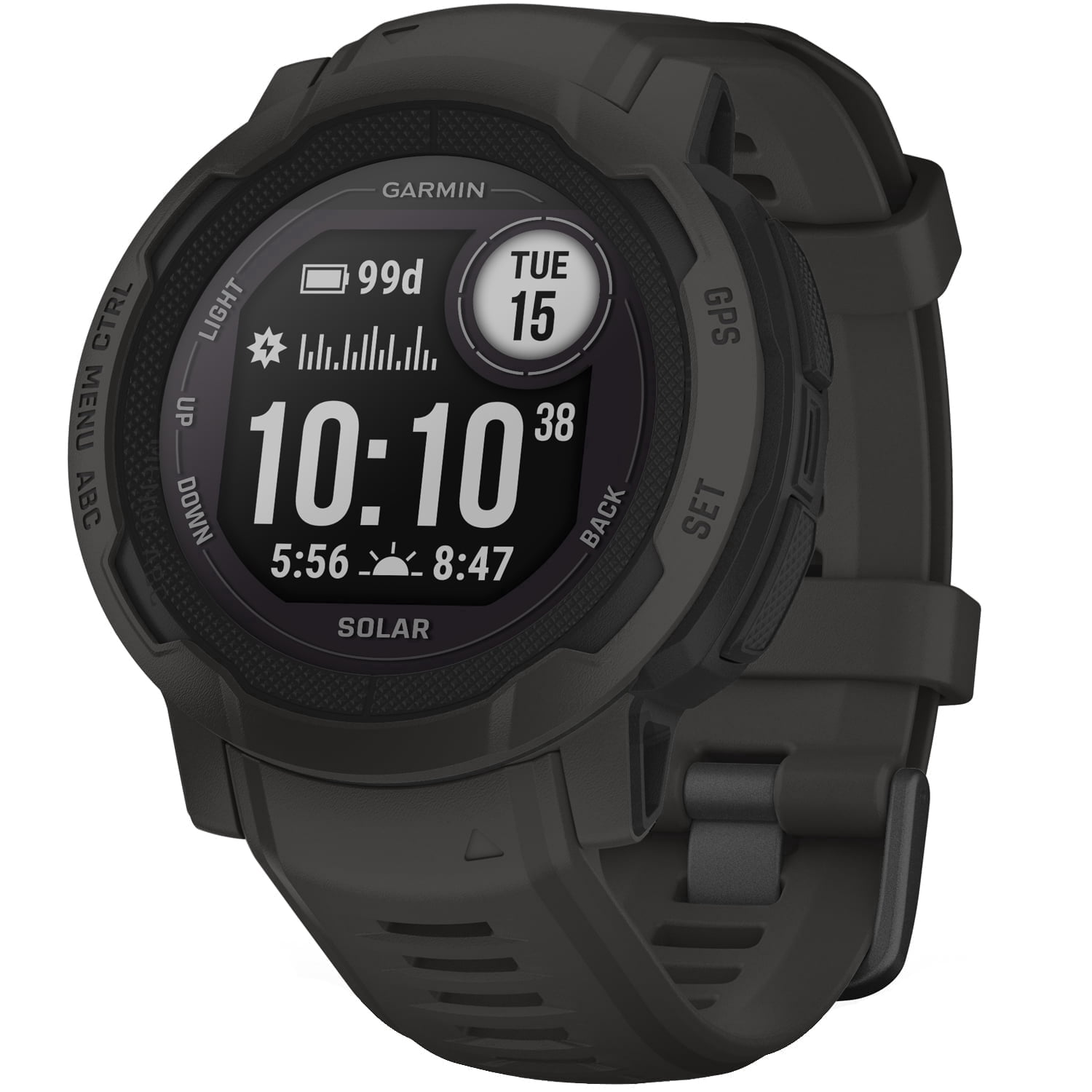 Garmin Instinct 2X Solar, Smartwatch, 50mm, Rugged design, Ricarica