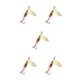 thumbnail image 3 of Sonducket Lake Hard Lure Bait Metal Fish Treble Hook Sequin Aparejos de pesca portátiles Reemplazo de piezas Gold Type 1 Type2 NO2, 3 of 6
