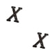 thumbnail image 2 of Cateissary Letras de Metal impecables negras, letrero para casa, placa para puerta fácil de instalar, letras de Metal, números de casa Type10 NO10, 2 of 6