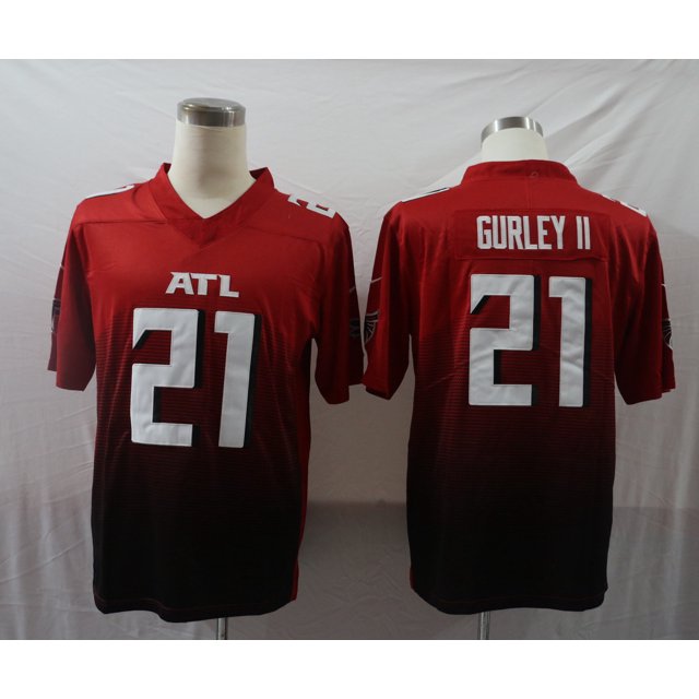 Falcons Embroidered Football Jersey Training Suit T-Shirt Legend Ii Retro Elite Edition Fan Edition 2#21