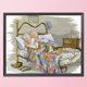 thumbnail image 3 of Cuadros Decorativos Bordado parcial 11CT vida de ancianos DIY Kit estampado artesanía de punto de cruz Sywqhk Nuevos Originales, 3 of 9