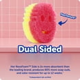 thumbnail image 2 of Kitchen Sponges - Dual-Sided Dish Sponges for Scrubbing - Non-Scratch Cleaning Sponges for Washing Dishes, Bathroom & Multi-Surface Cleaning - Online Exclusive (3 Count), 2 of 6