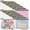 A4 Color 60 Pcs, variant on 36pcs Large A4 Mesh Zipper Pouch File Bags Quivanta Reusable Zippered Pouches for Organizing Classroom, Board Game Storage, Puzzle Bags
