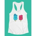 thumbnail image 3 of Funny Popsicles. Tank Women -Image by Shutterstock, Female XX-Large, 3 of 4