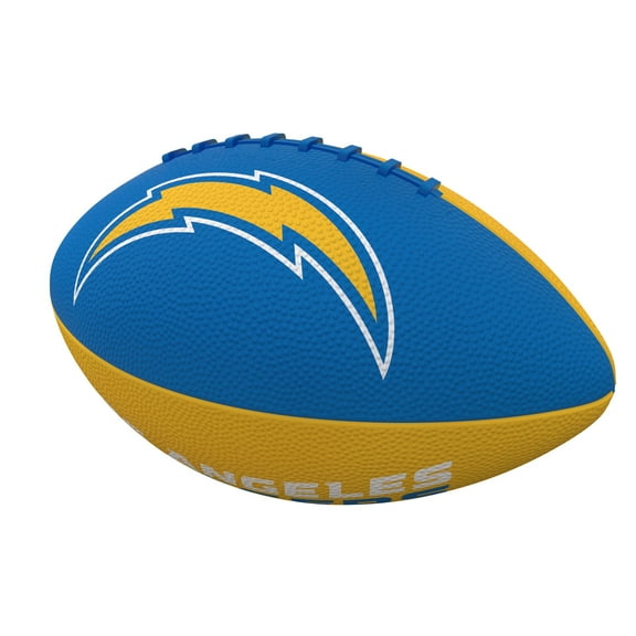 Logo Brands 626-93JR-2 Los Angeles Chargers Pinwheel Logo Junior-Size Rubber Football