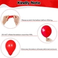 thumbnail image 3 of Globos HILAVO de látex, 60 unidades, 30 cm, fucsia, rosa intenso, rosa y rojo, 3 of 8
