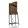 thumbnail image 5 of Furniture of America Jax Multi-Storage Wood Bar with 2-Shelf, Light Hickory, 5 of 8