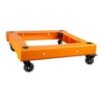 thumbnail image 3 of Carritos de transporte para muebles, carretilla de mano portátil para entregas en picnics, hogares y tiendas Naranja, 3 of 8